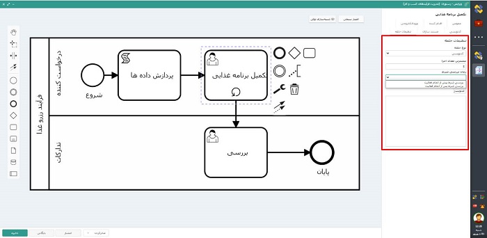 تنظیمات Conditional Loop