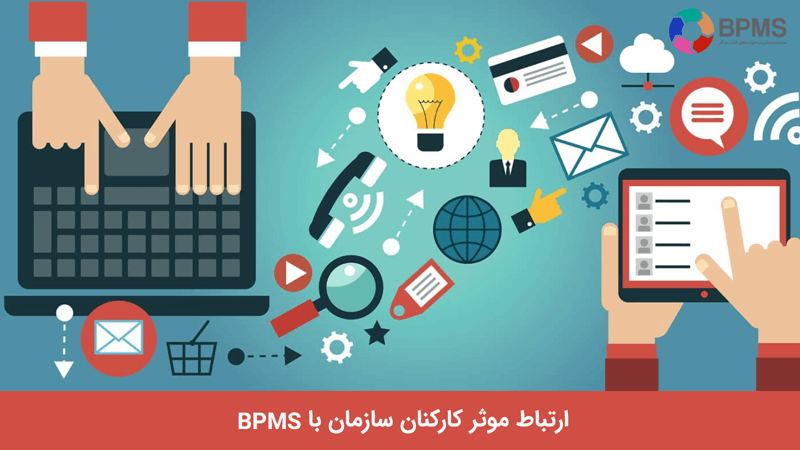 ارتباط موثر کارکنان با BPMS